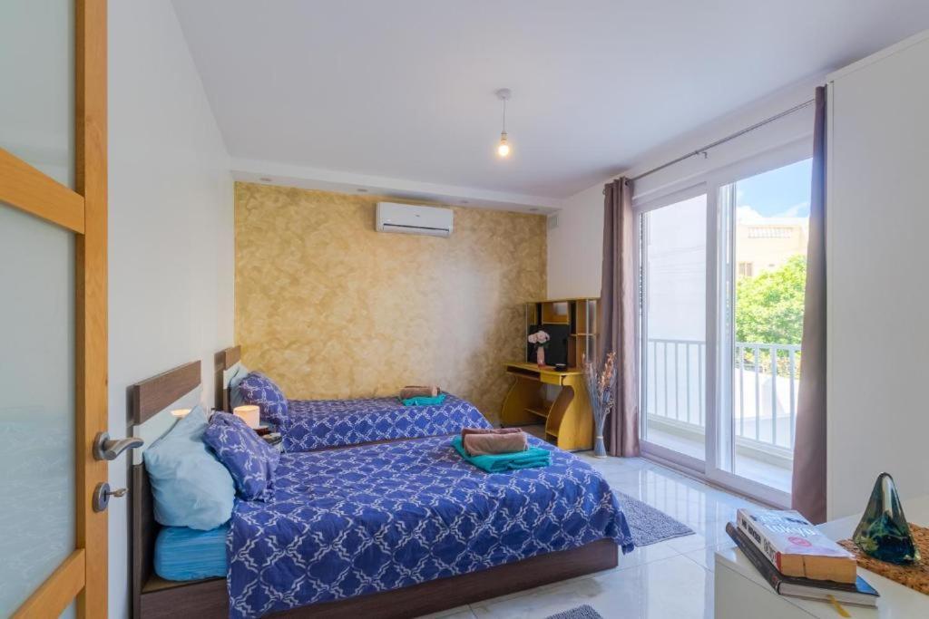 New Spacious 3bdr 2 Bth Bugibba Lägenhet St. Paul's Bay