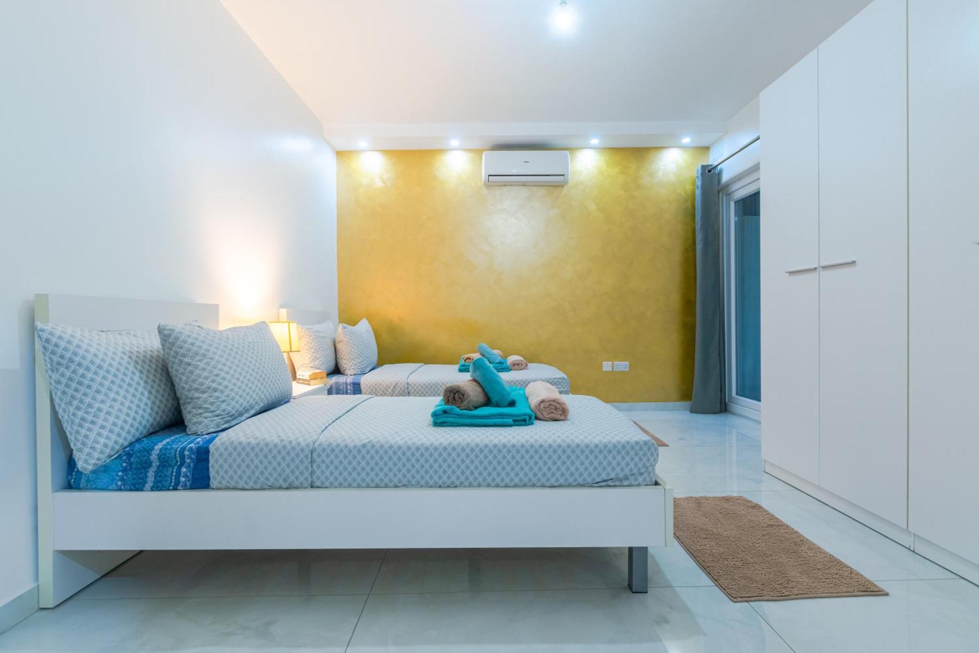 New Spacious 3bdr 2 Bth Bugibba 公寓 *